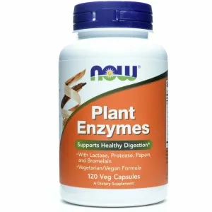 Plant Enzymes 120 vcaps by NOW