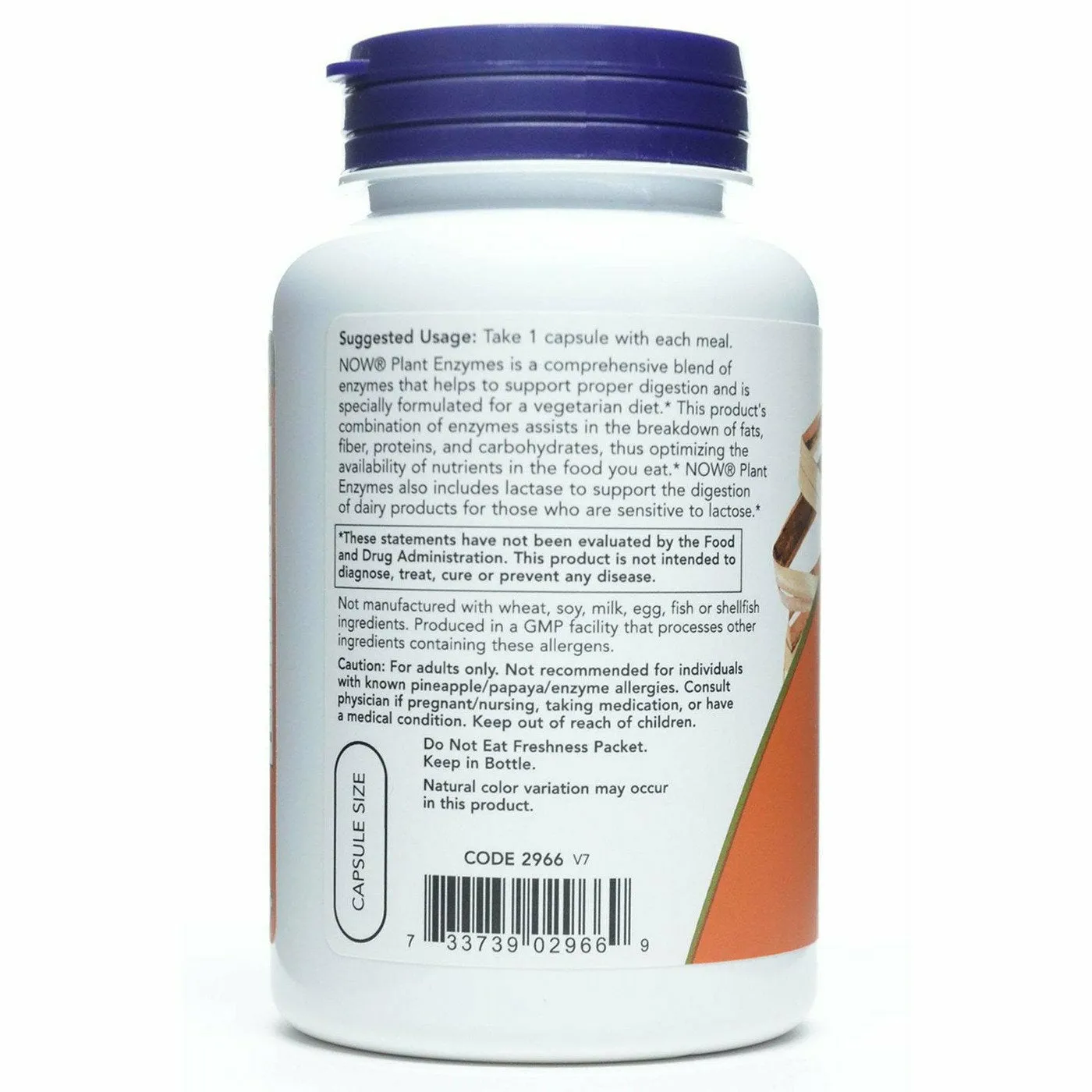 Plant Enzymes 120 vcaps by NOW