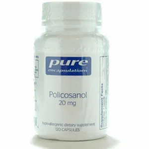 Policosanol 20 mg 120 vcaps by Pure Encapsulations