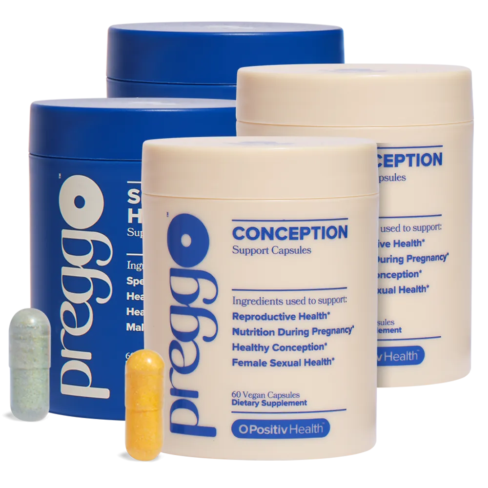 PREGGO Female & Male Conception Support Bundle - 2 Month Supply