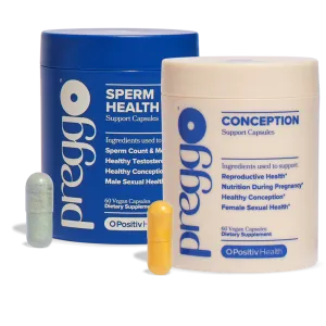 PREGGO Female & Male Conception Support Bundle - Monthly Subscription