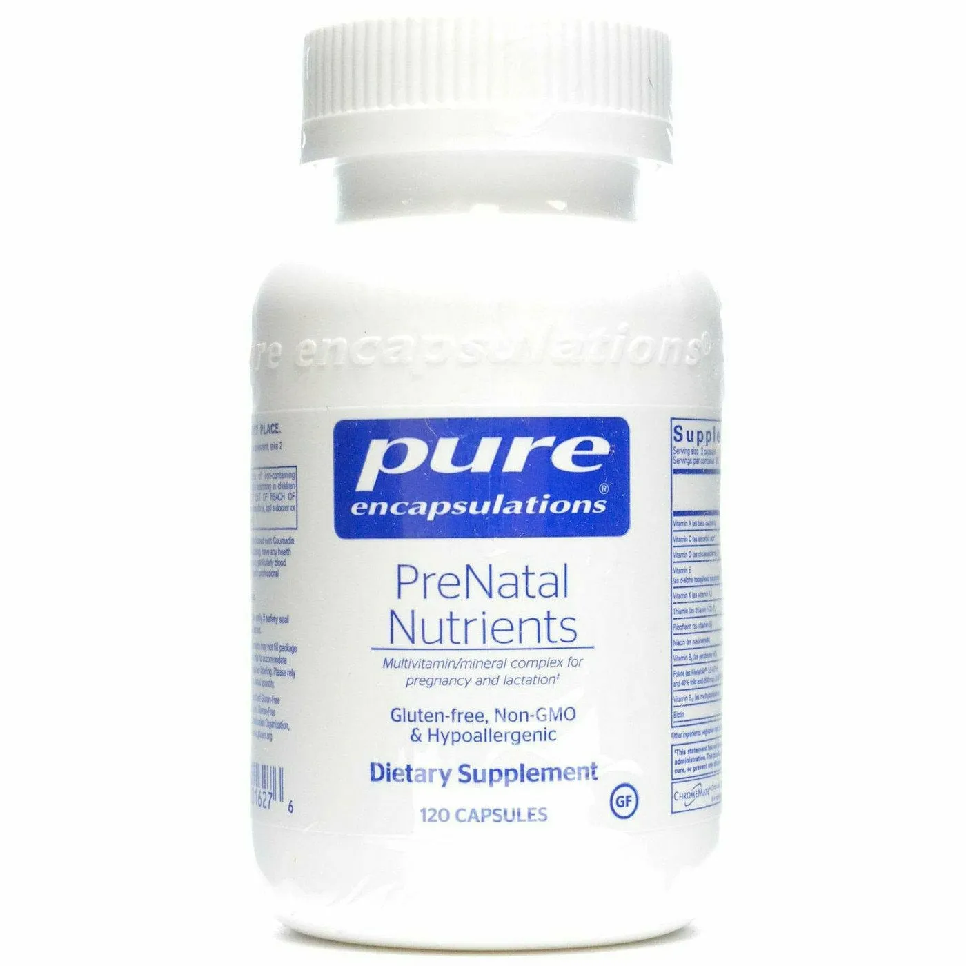 PreNatal Nutrients 120 caps by Pure Encapsulations