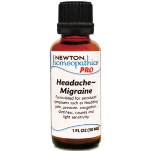 PRO Headache ~ Migraine 1 fl oz by Newton Homeopathics Pro