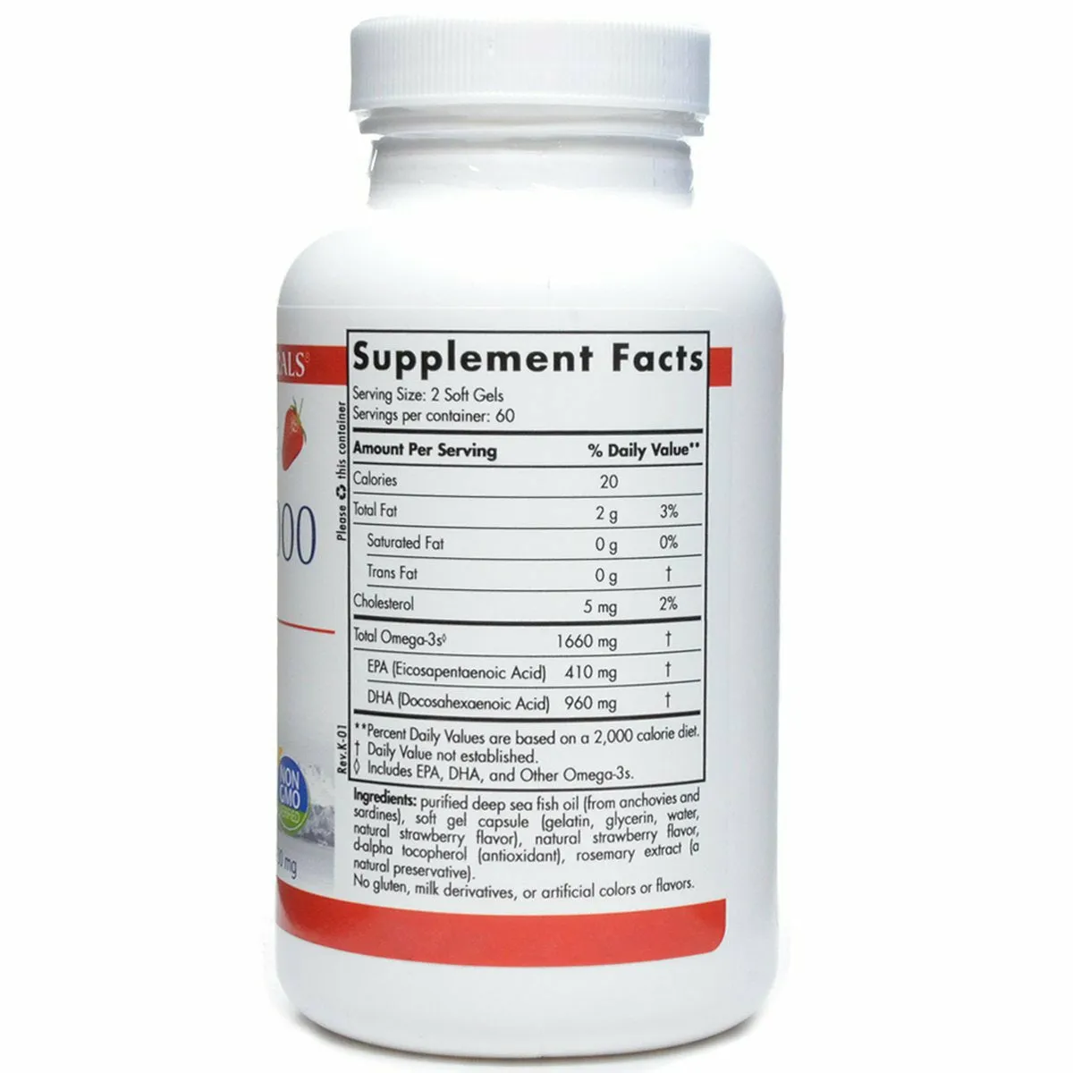ProDHA 1000 mg Strawberry by Nordic Naturals