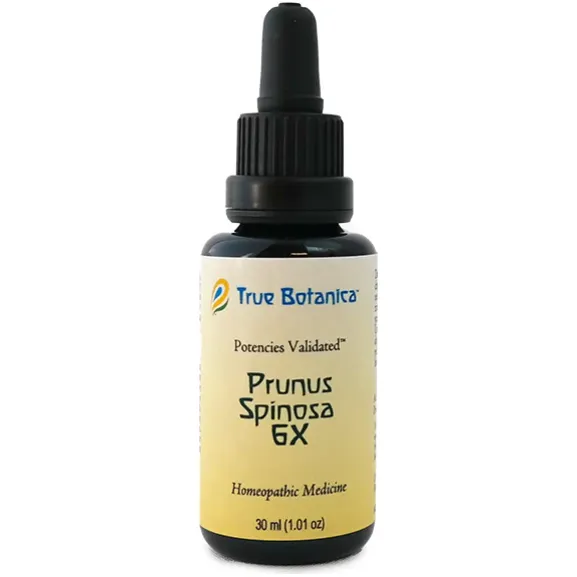 Prunus Spinosa 6X 30 mL by True Botanica