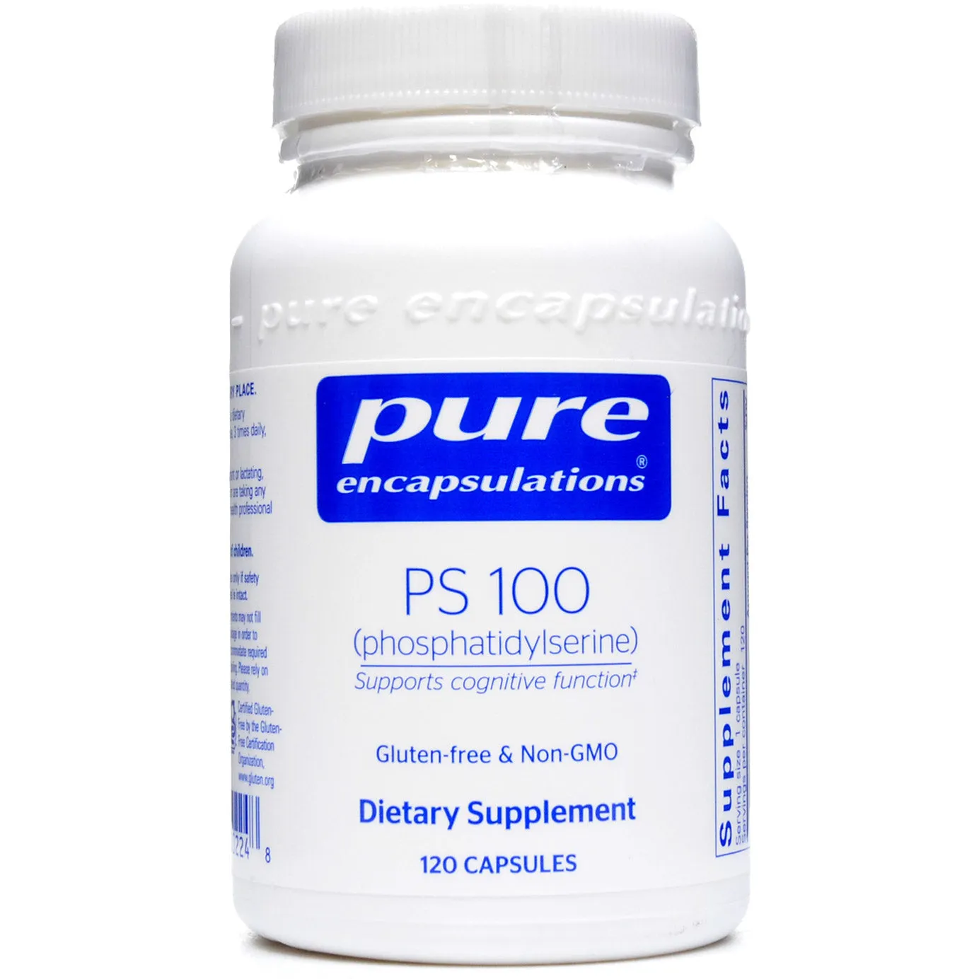 PS 100 (phosphatidylserine) 100 mg by Pure Encapsulations