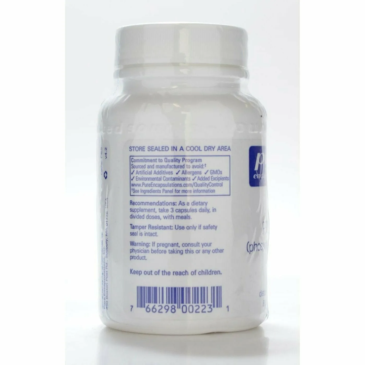 PS 100 (phosphatidylserine) 100 mg by Pure Encapsulations