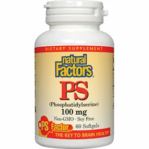 PS (phosphatidylserine) 100 mg 60 gels by Natural Factors