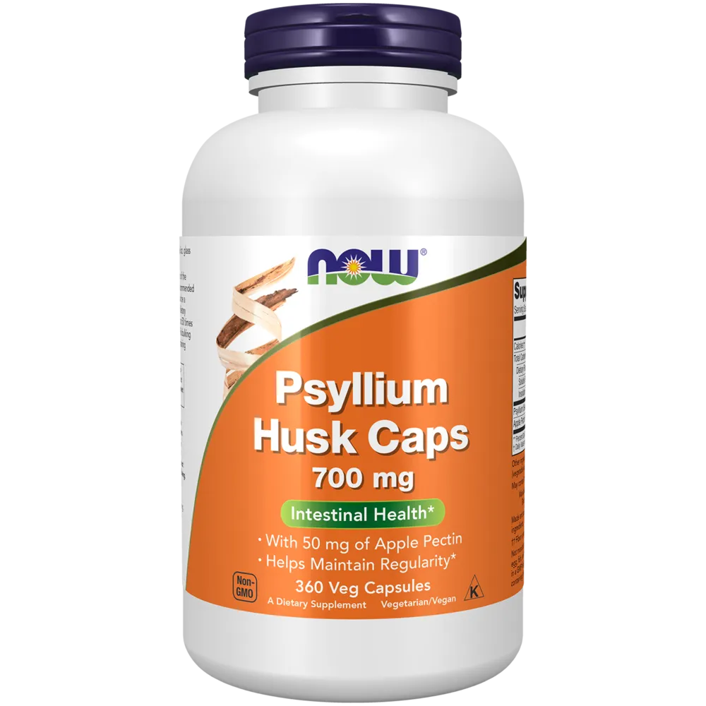 Psyllium Husk 700 mg 360 vegcaps By Now