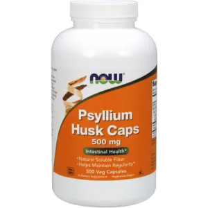 Psyllium Husk Caps 500 mg 500 caps by NOW
