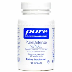 PureDefense w/NAC 120 vcaps by Pure Encapsulations