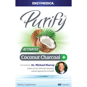 Purify Charcoal Plus 60 caps by Enzymedica