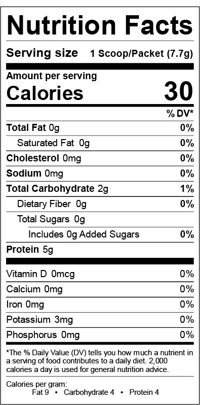 Push | Collagen Dipeptide Concentrate | Pineapple | 1 Canister | 72 Servings