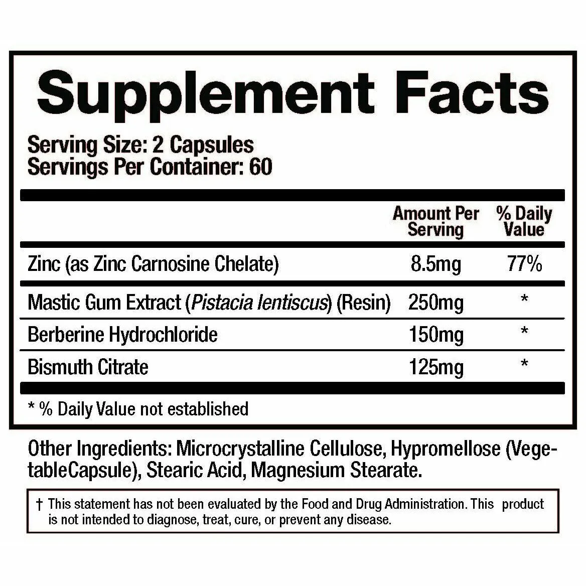 Pylori-X 120 caps by BioMatrix