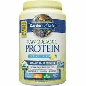 RAW Organic Protein - Vanilla 22 oz by Garden of Life