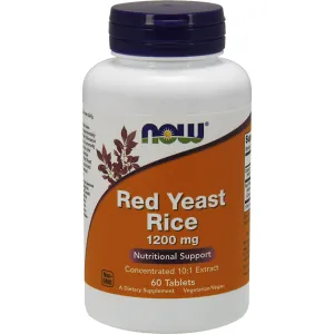 Red Yeast Rice 1200 mg 60 tabs by NOW