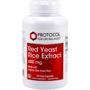 Red Yeast Rice Extract 90 vcaps by Protocol For Life Balance