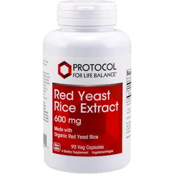 Red Yeast Rice Extract 90 vcaps by Protocol For Life Balance