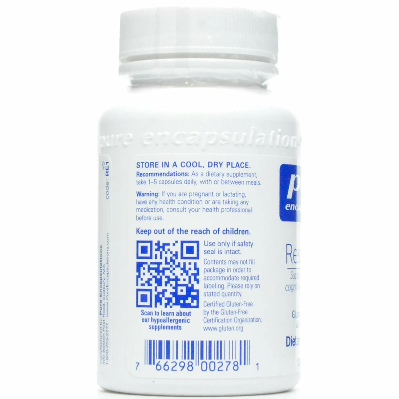 Resveratrol 40 mg by Pure Encapsulations