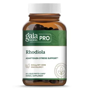 Rhodiola 60 Liquid Phyto-Caps by Gaia Herbs Pro