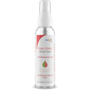 Rose Water Facial Toner 4 fl oz by Hyalogic