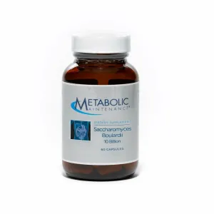 Saccharomyces Boulardii 10 Billion 60 caps by Metabolic Maintenance