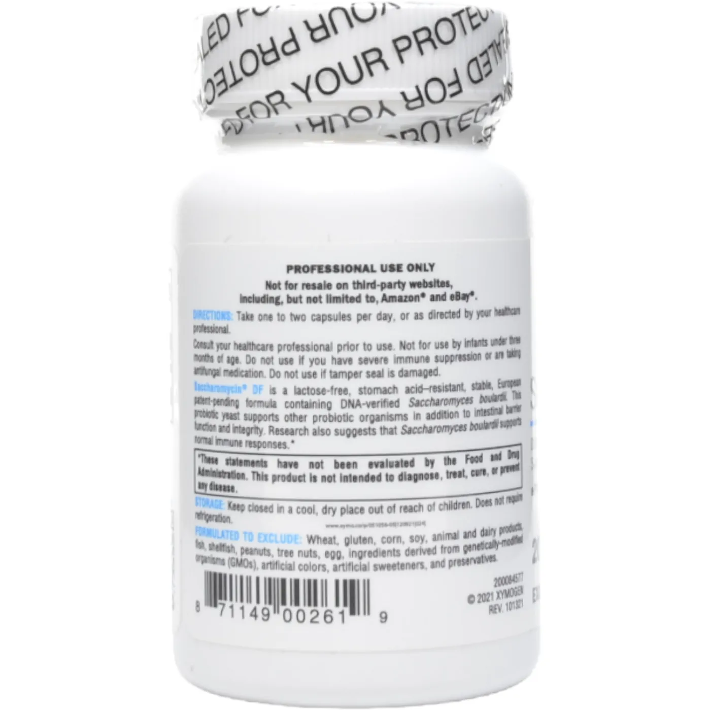 Saccharomycin DF by Xymogen
