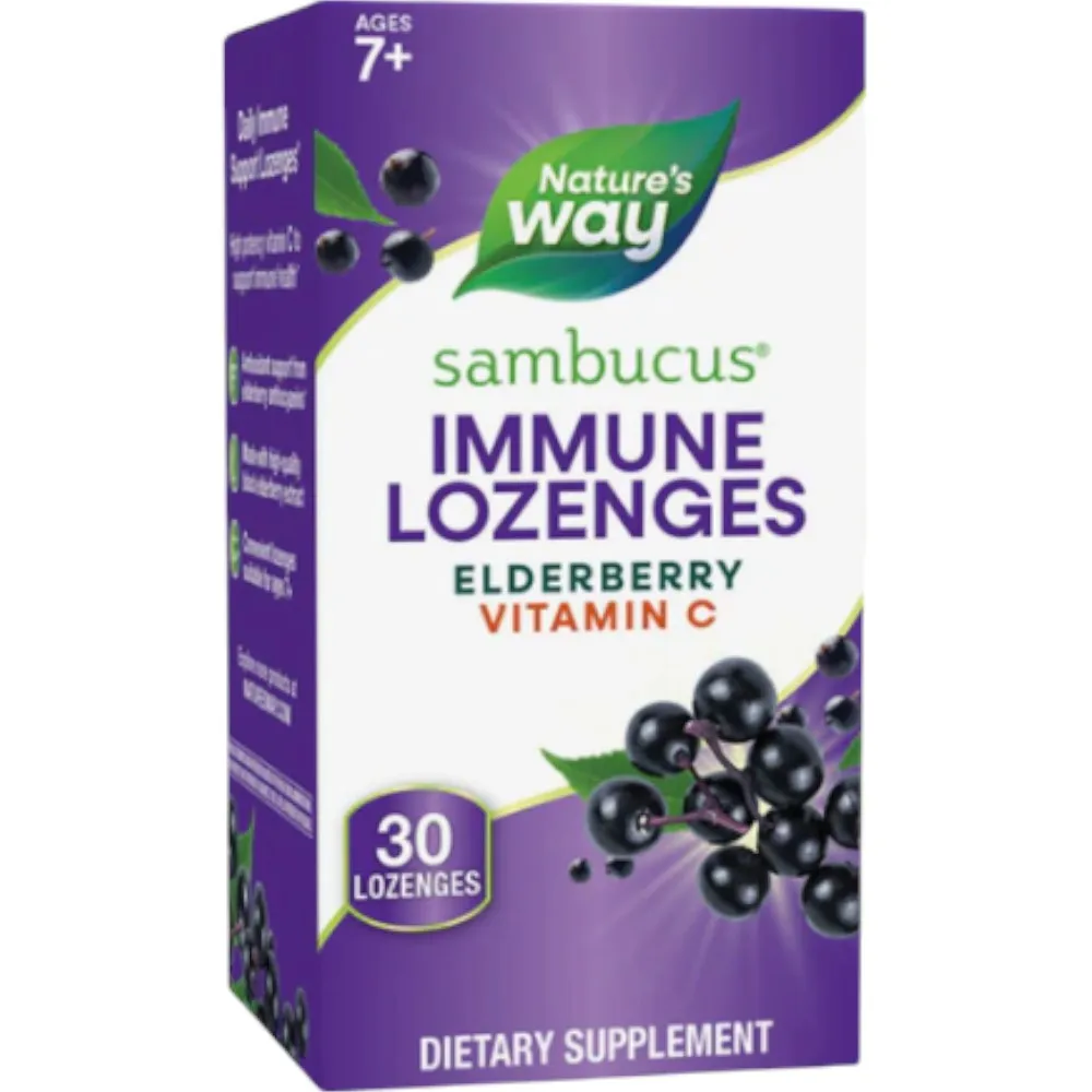 Sambucus Original Lozenges 30 loz by Nature's Way