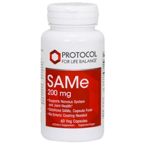 SAMe 200 mg 60 tabs by Protocol For Life Balance