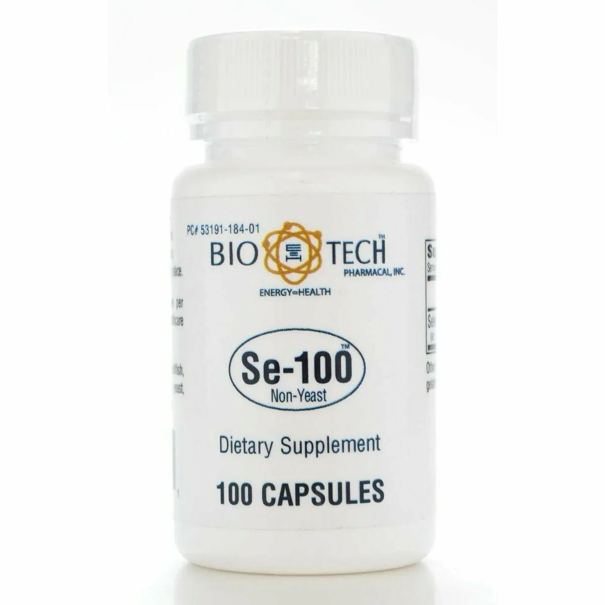 Se-100 (Non-Yeast) 100 caps by Bio-Tech