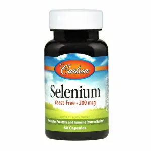 Selenium 200 mcg 60 caps by Carlson Labs
