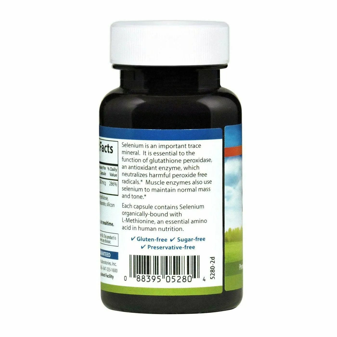 Selenium 200 mcg 60 caps by Carlson Labs