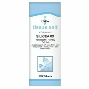 Silicea 6X 100 tabs by Unda