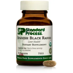 Spanish Black Radish. 30 Tablets