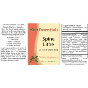 Spine Lithe 1 fl oz by Kan Herbs