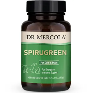 SpiruGreen for Cats & Dogs 180 tabs by Dr. Mercola