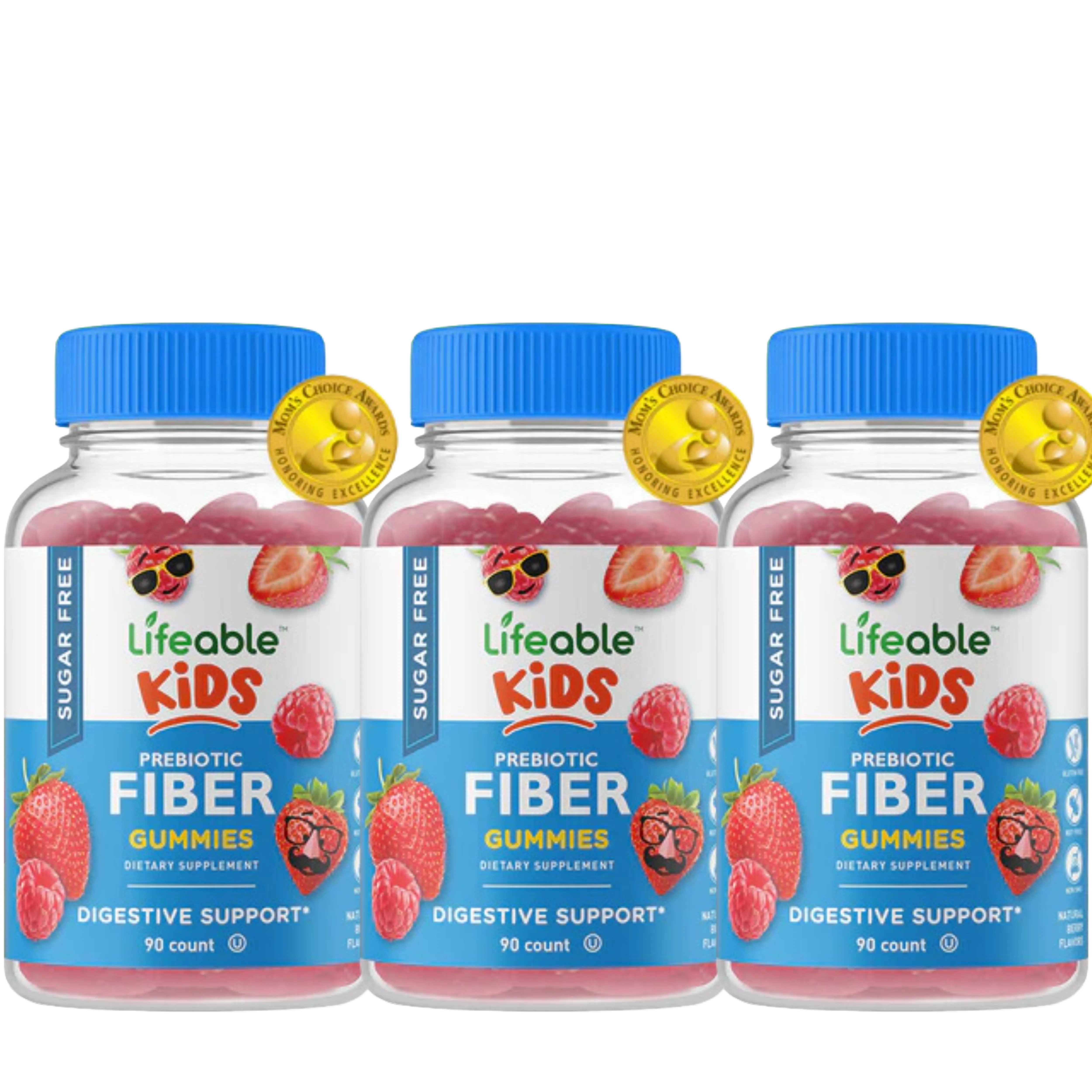 Sugar Free Prebiotic Fiber Gummies for Kids