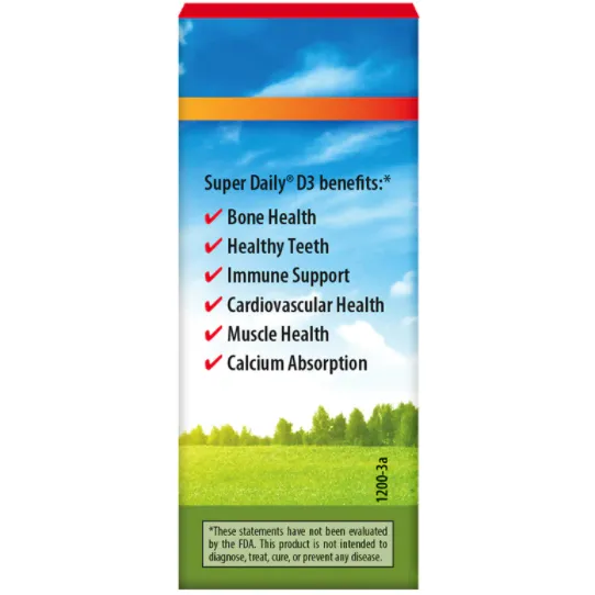 Super Daily D3 6000 IU 10.3 mL by Carlson Labs