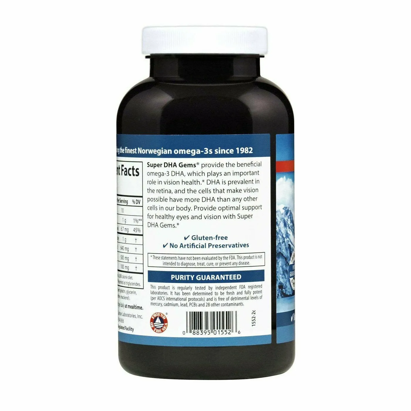 Super DHA 180 gels by Carlson Labs