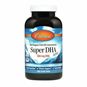 Super DHA 180 gels by Carlson Labs