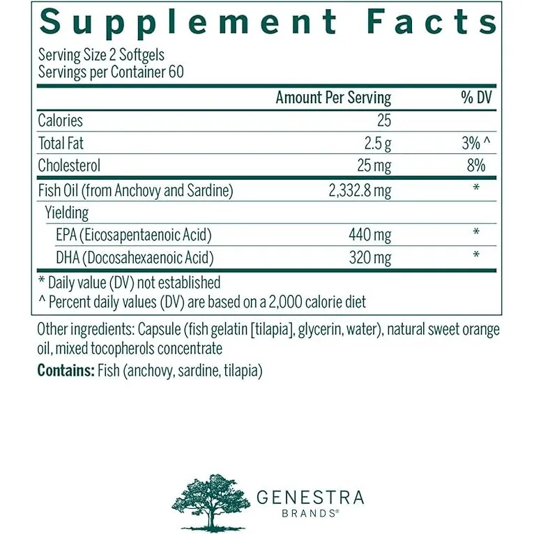 Super EFA Capsules 120 gels by Seroyal Genestra