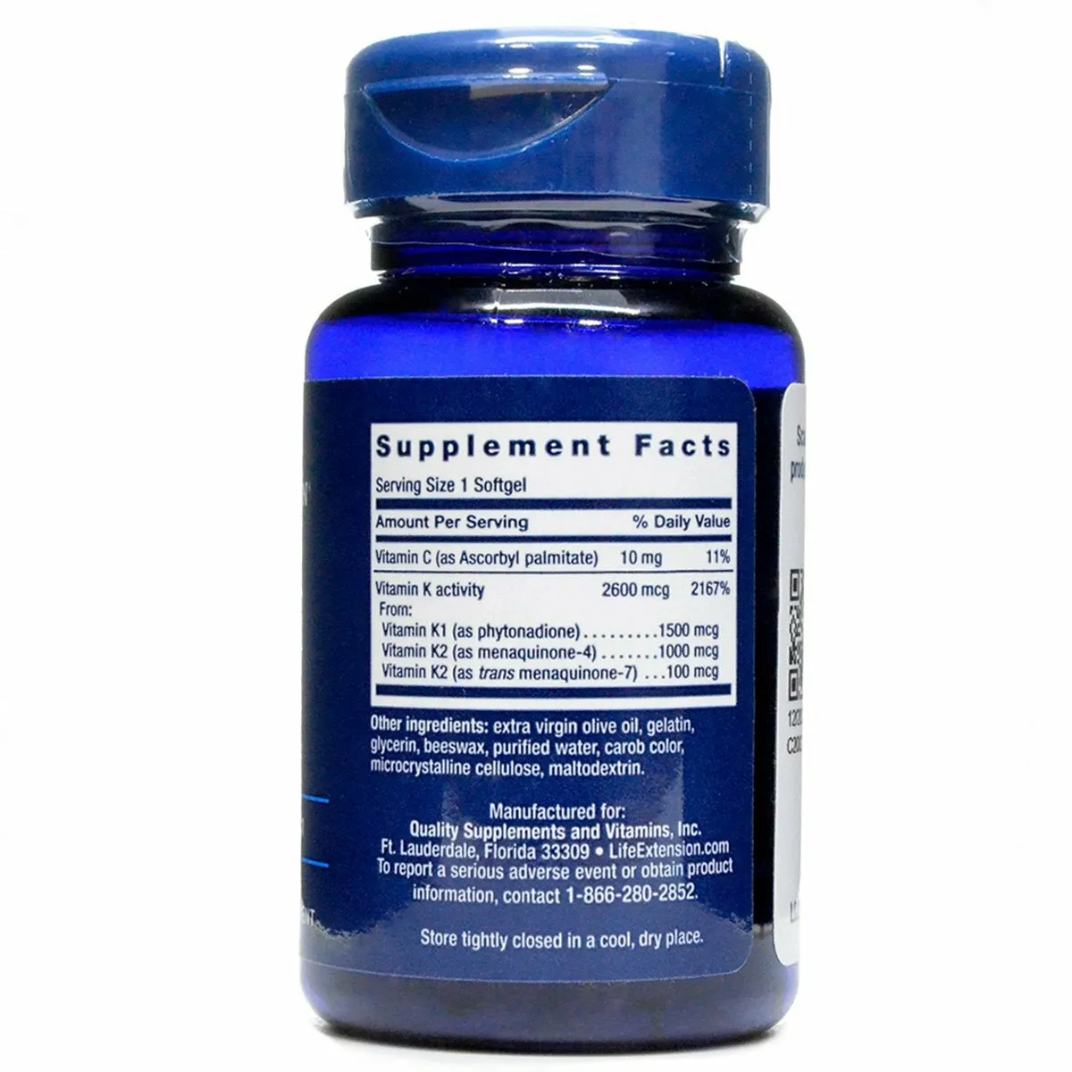 Super K 90 softgels by Life Extension