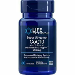 Super Ubiq CoQ10 MitoSupp 100mg 30 sgels by Life Extension