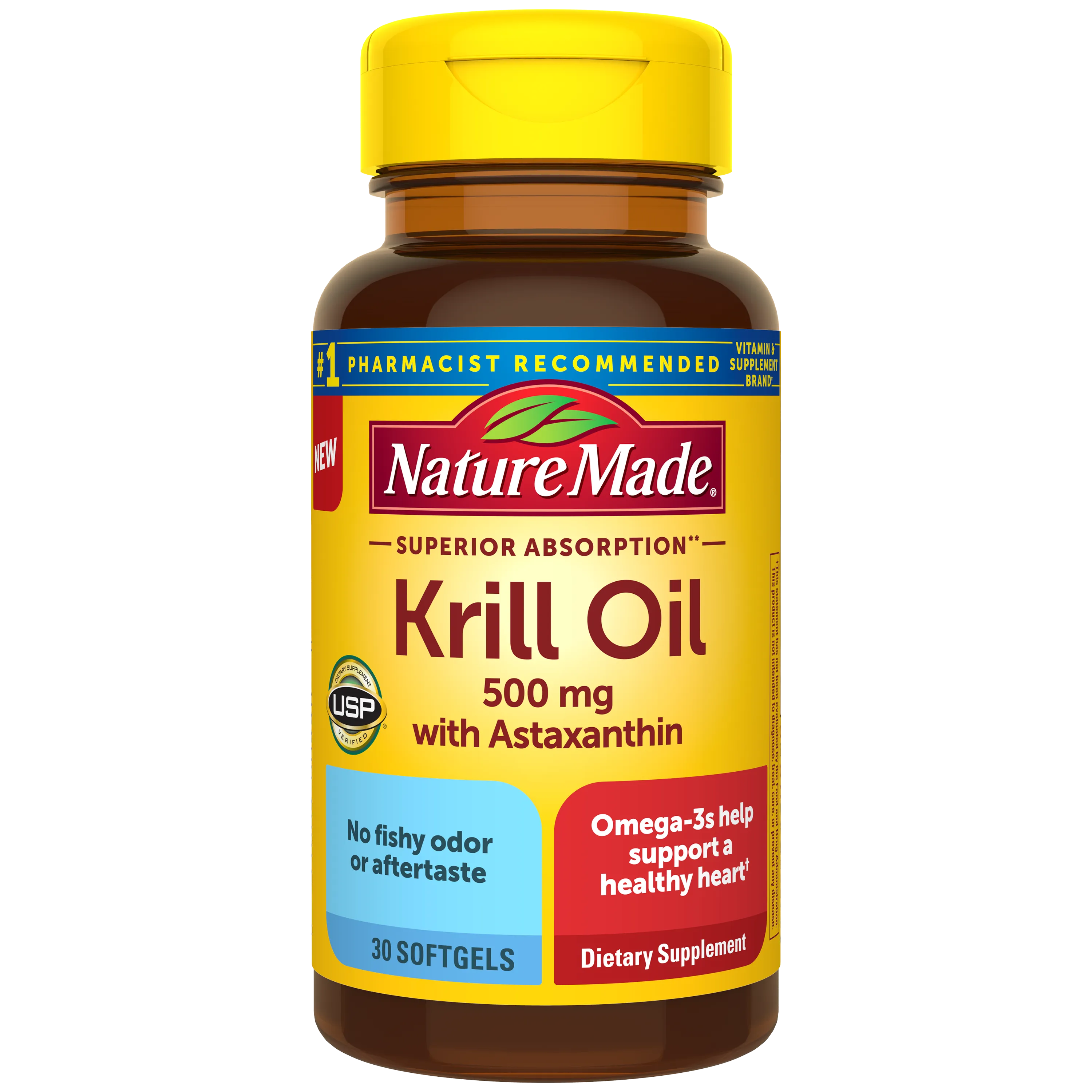 Superior Absorption** Krill Oil 500 Mg Softgels