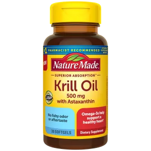 Superior Absorption** Krill Oil 500 Mg Softgels