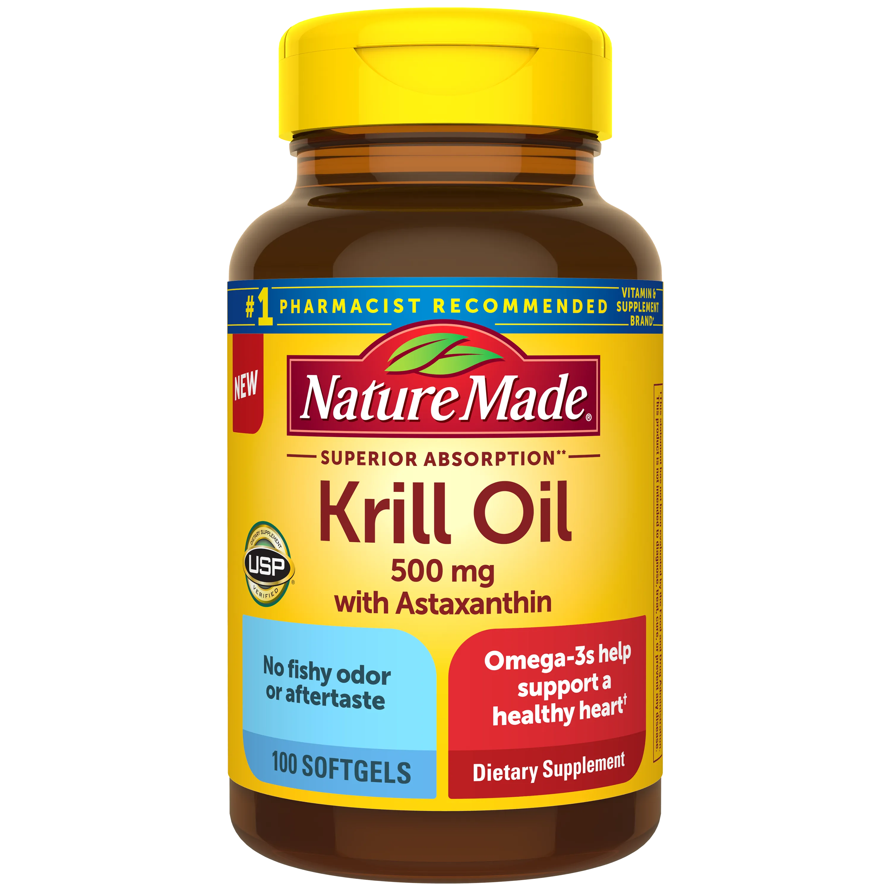 Superior Absorption** Krill Oil 500 Mg Softgels