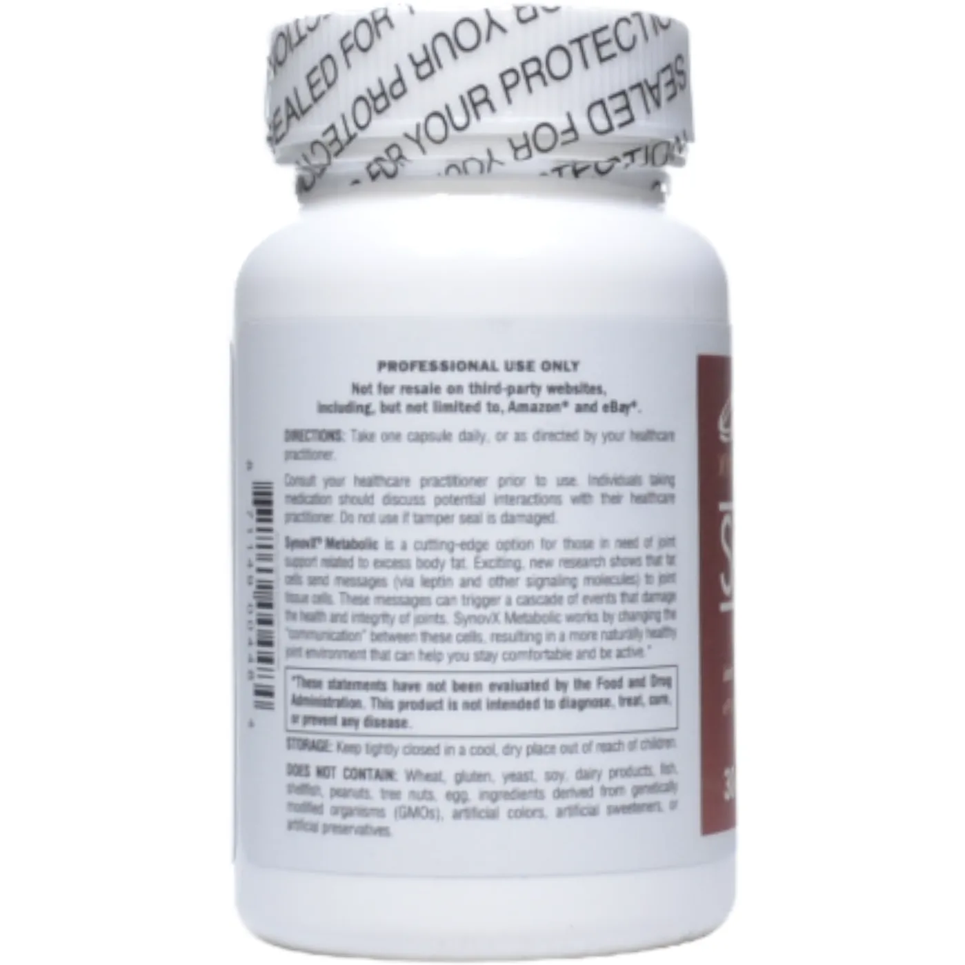 SynovX Metabolic by Xymogen