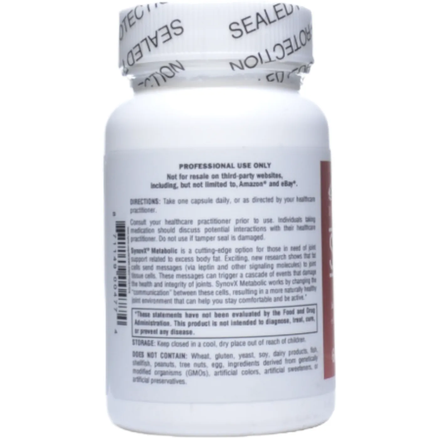 SynovX Metabolic by Xymogen