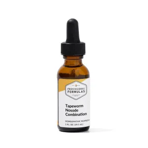 Tapeworm Nosode Combination 1 oz by Professional Formulas