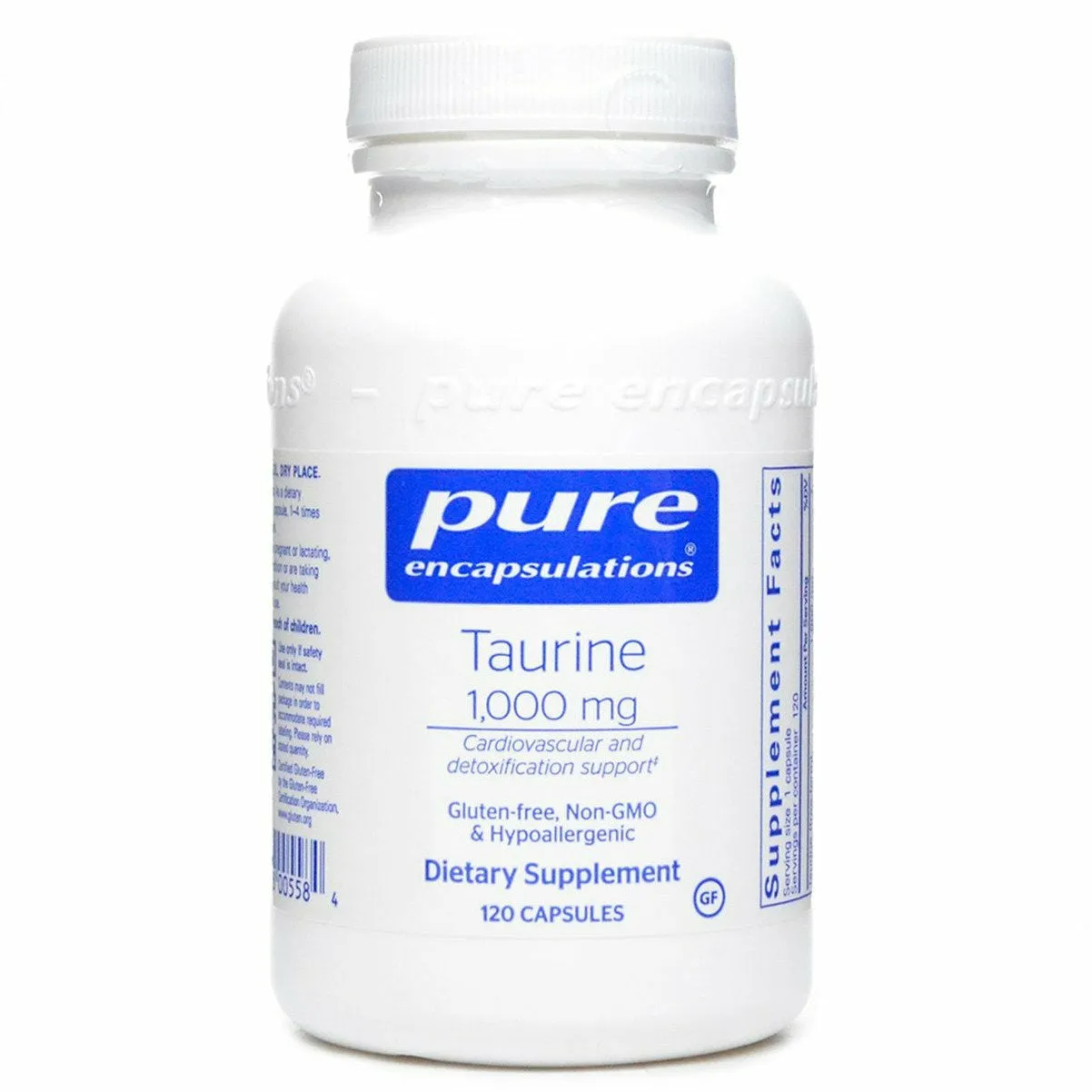 Taurine 1000 mg 120 vcaps by Pure Encapsulations